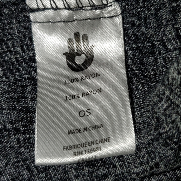 Black & White Floral Robe Spiritual Gangster OSFM - Picture 7 of 7